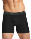 Hanes Classics Men's TAGLESS Slim Fit Boxer Briefs with Comfort Flex Waistband 4-Pack