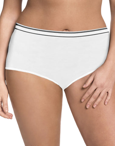 Just My Size Women`s Sporty Cotton Briefs 4-Pack