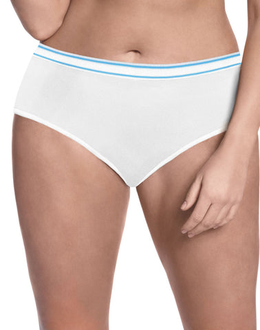 Just My Size Women`s Sporty Cotton Hipster Panties 4-Pack