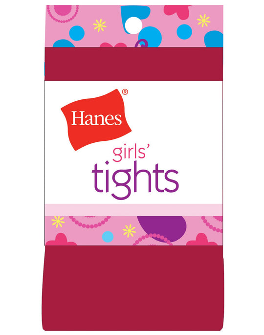 Hanes Girl's Opaque Tights 1 Pair