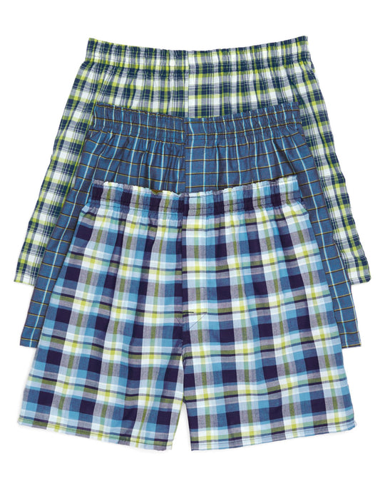 Hanes Men`s Ultimate Fashion Boxer 3-Pack