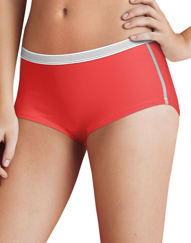 Hanes Women`s Sport Comfort X-Temp Boyshort Panties 3-Pack