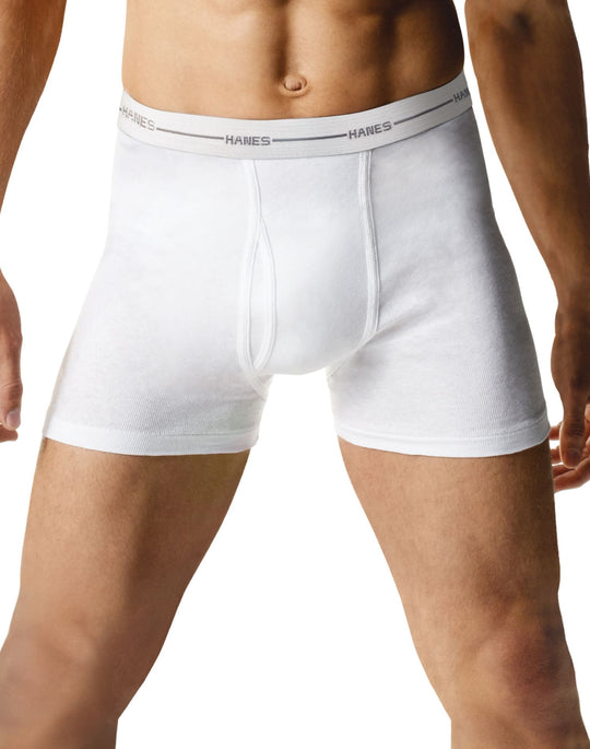 Hanes Men`s TAGLESS® ComfortSoft® Boxer Briefs with Comfort Flex® Waistband