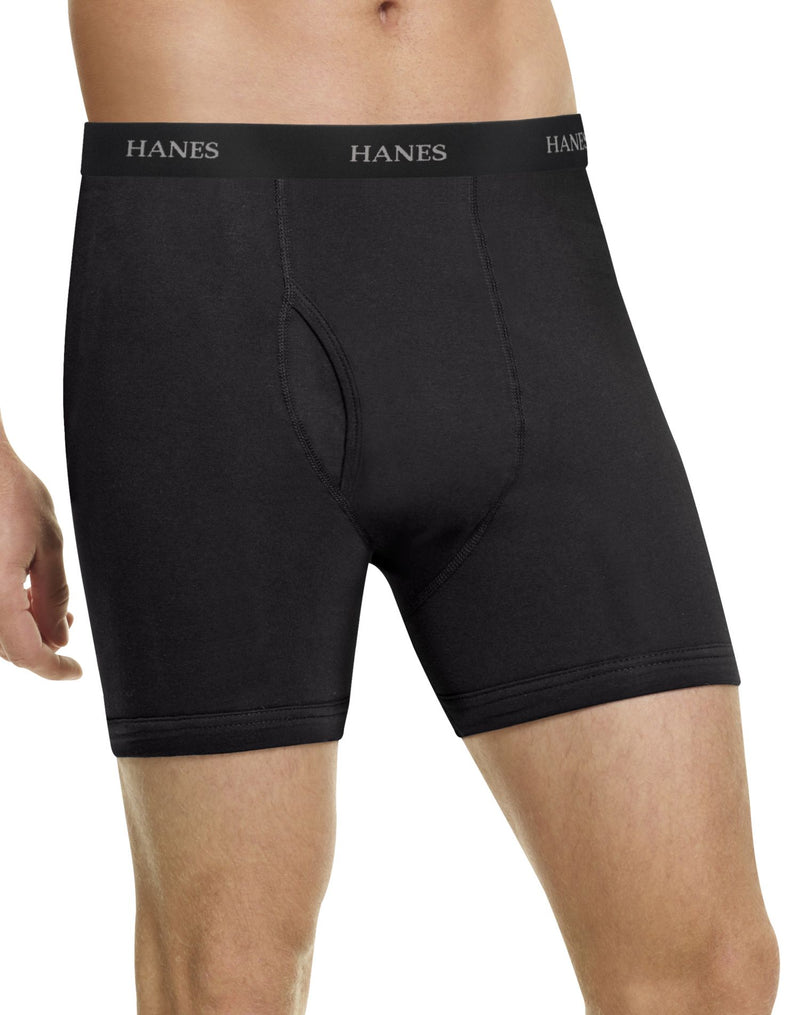 Hanes Men`s TAGLESS® Ultimate Long Leg Boxer Briefs with Comfort Flex® Waistband