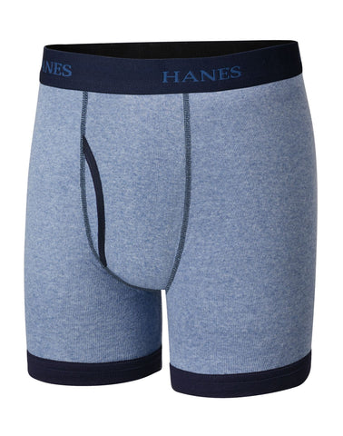 Hanes Ultimate Boys` Dyed Ringer Boxer Brief with Comfort Flex® Waistband