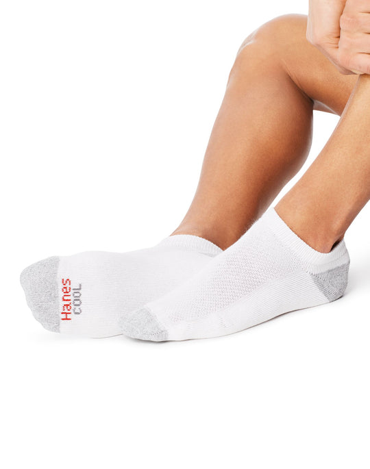 Hanes Men`s Ultimate X-Temp 6-Pack No-Show Socks
