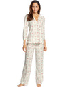 Maidenform Womens Fleece Shirt/Pant Sleep Set