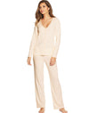 Maidenform Womens Lace Trim PJ Set