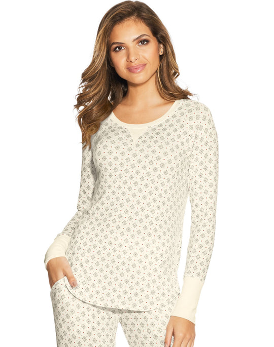 Maidenform Womens Raglan Lounge Top