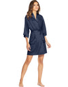 Maidenform Womens Satin Lounge Robe