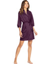 Maidenform Womens Satin Lounge Robe
