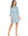 Maidenform Womens Satin Lounge Robe