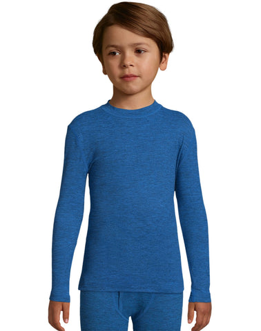 Hanes Boys Space Dye Crewneck