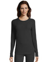 Hanes Womens Waffle Knit Thermal Crewneck