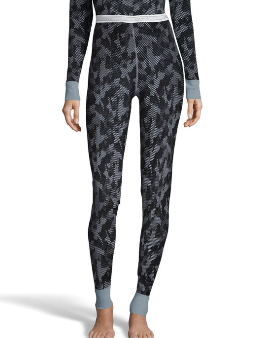 Hanes Womens Waffle Knit Thermal Pant