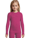 Hanes Girls Space Dye Crewneck