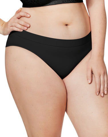 Just My Size Womens Cool Comfort Pure Bliss 5-Pack Bikinis