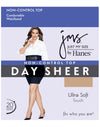 Just My Size Womens Regular 4-Pack Sheer Toe Pantyhose
