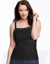 Valmont Womens Lace Trim Bra Camisole