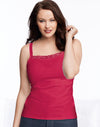 Valmont Womens Lace Trim Bra Camisole