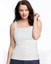 Valmont Womens Lace Trim Bra Camisole