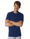 Hanes Men's ComfortSoft Dyed TAGLESS Crewneck Undershirt 2-Pack