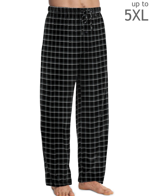Hanes Men`s ComfortSoft Cotton Printed Lounge Pants