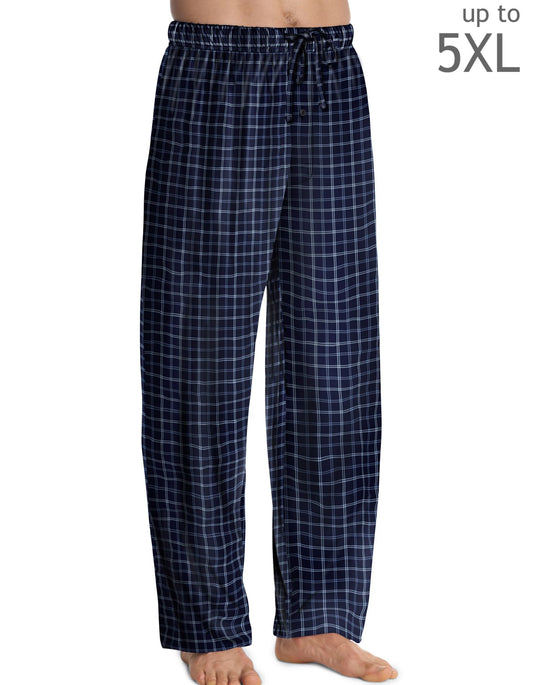 Hanes Men`s ComfortSoft Cotton Printed Lounge Pants