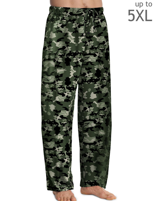Hanes Men`s ComfortSoft Cotton Printed Lounge Pants