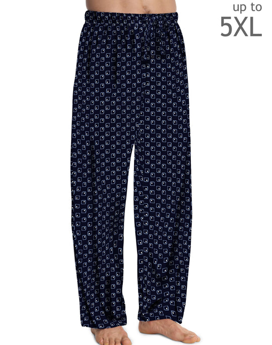 Hanes Men`s ComfortSoft Cotton Printed Lounge Pants