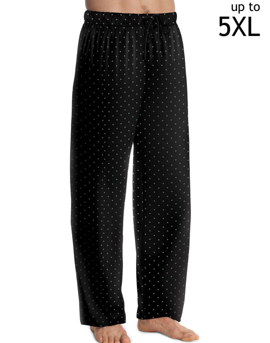 Hanes Men`s ComfortSoft Cotton Printed Lounge Pants