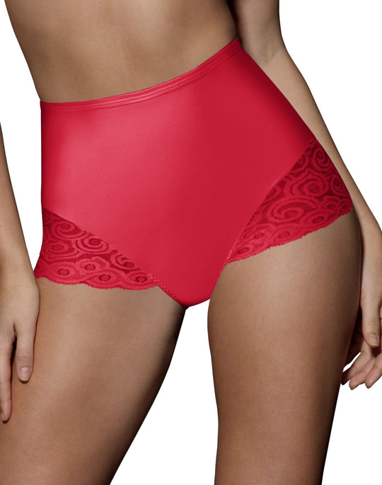 Bali Firm Control Lace Inset Brief 2-Pack - Best-Seller