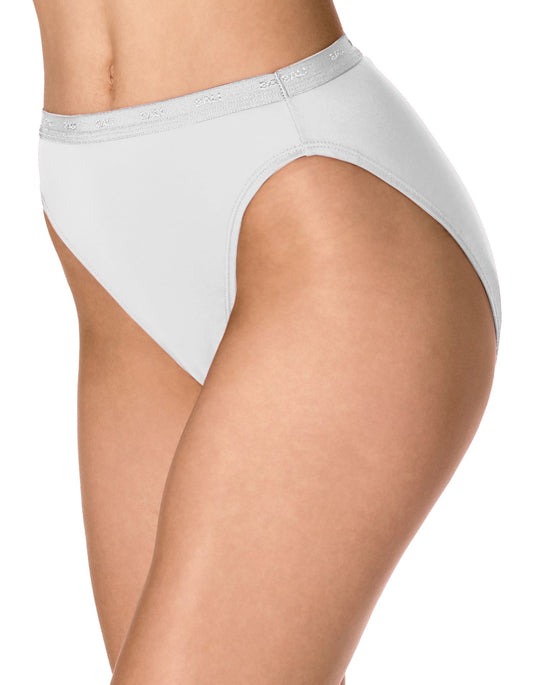 Bali Womens Full-Cut-Fit Hi-Cut Panty