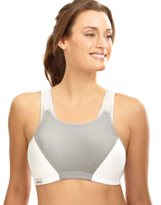 Glamorise Womens Double Layer Wirefree Sports Bra