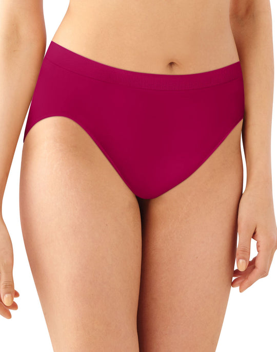 Bali Comfort Revolution Microfiber Solid Hi-Cut Brief