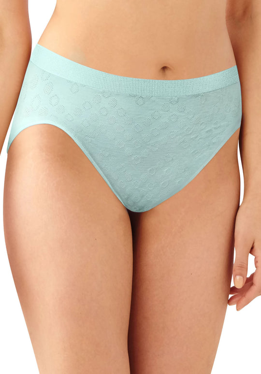 Bali Comfort Revolution Microfiber Solid Hi-Cut Brief