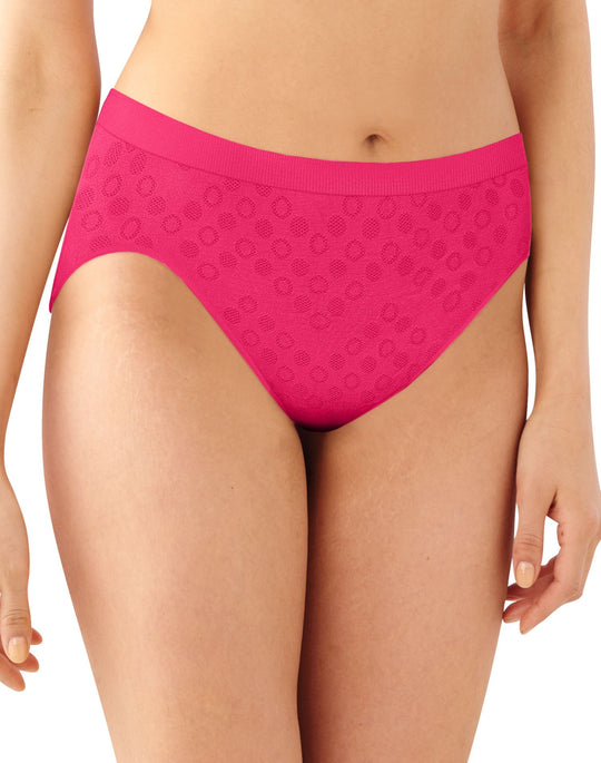 Bali Comfort Revolution Microfiber Solid Hi-Cut Brief