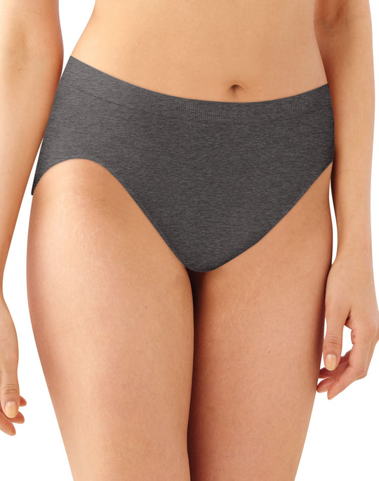 Bali Comfort Revolution Microfiber Solid Hi-Cut Brief