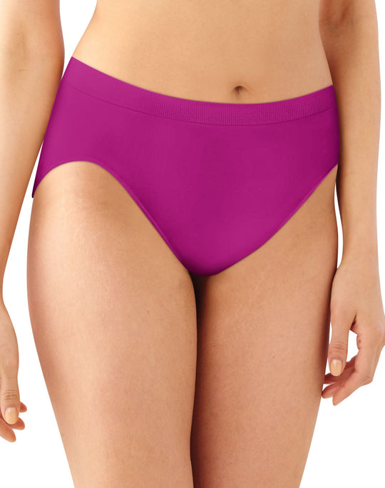 Bali Comfort Revolution Microfiber Solid Hi-Cut Brief