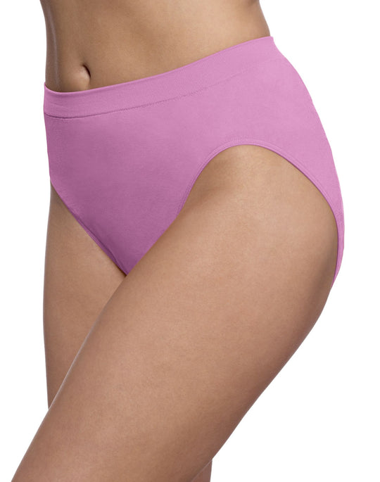 Bali Comfort Revolution Microfiber Solid Hi-Cut Brief