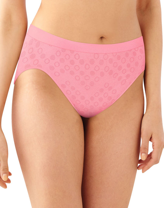 Bali Comfort Revolution Microfiber Solid Hi-Cut Brief