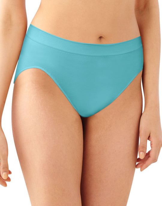 Bali Comfort Revolution Microfiber Solid Hi-Cut Brief