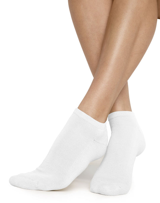 Hanes ComfortSoft® Women`s Low Cut Socks Extended Sizes