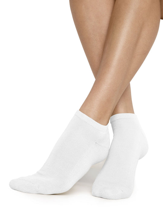 Hanes Women`s ComfortSoft Liner Socks 3-Pack