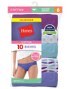 Hanes Women`s 10-Pack Cotton Bikini