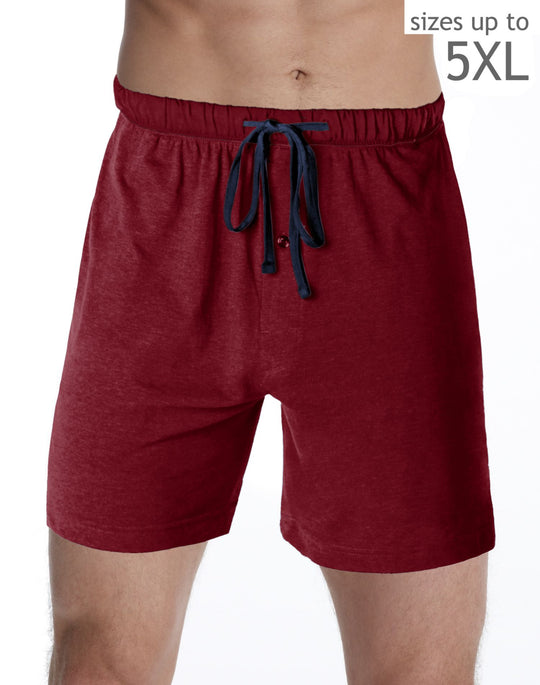 Hanes Men`s Logo Knit Shorts