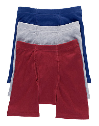 Hanes Classics Boys` ComfortSoft Dyed Boxer Briefs 3-Pack