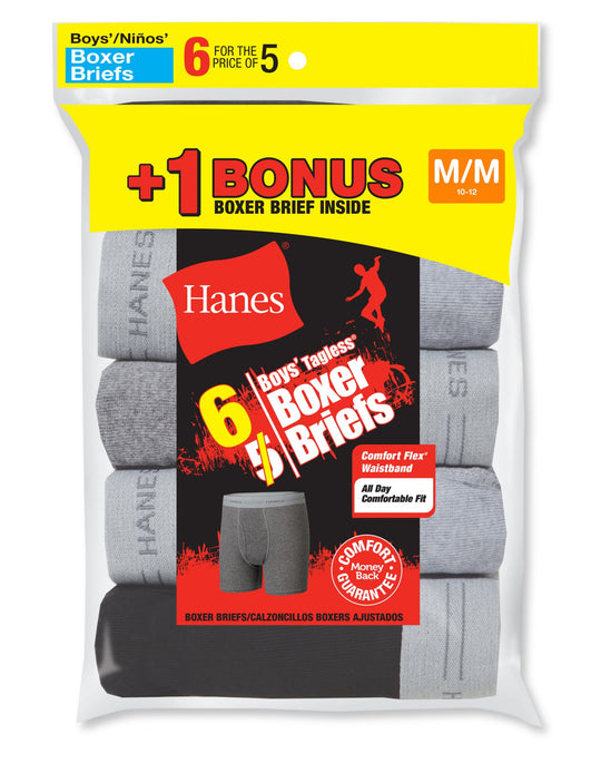 Hanes Boys` EZ-Sort 11-Pack Ankle Socks