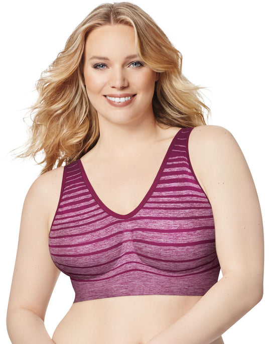 Just My Size Women's Pure Comfort Seamless Wirefree Bra