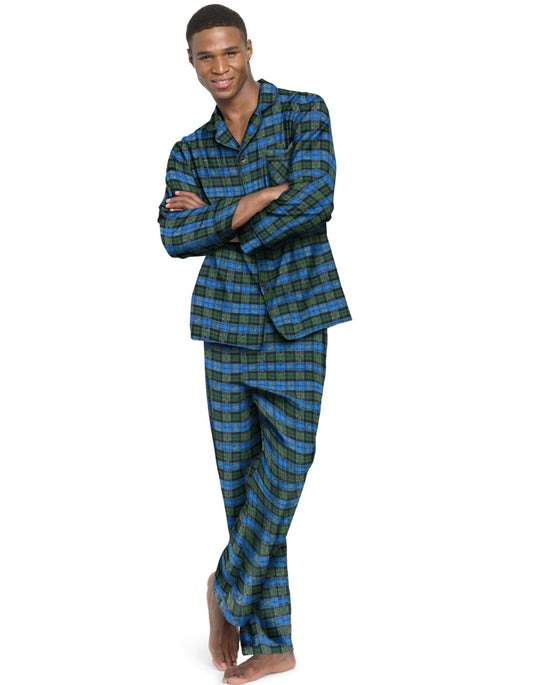 Hanes Men`s Flannel Pajamas